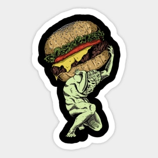 Atlas Burger Sticker